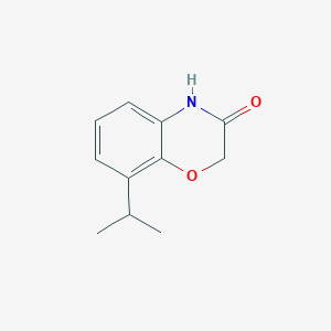 8-Isopropyl-4H-benzo[1,4]oxazin-3-one