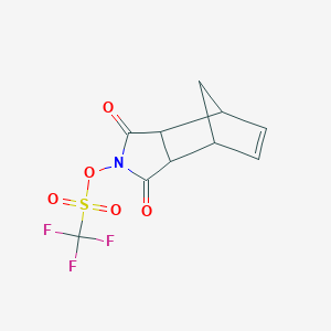 3a,4,7,7a-tetrahydro-2-(((trifluoromethyl)sulfonyl)oxy)-4,7-methano-1H-isoindole-1,3(2H)-dione