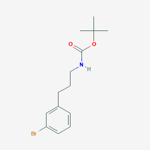 Tert-butyl 3-(3-bromophenyl)propylcarbamate