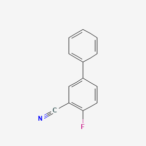 molecular formula C13H8FN B8382498 3-Cyano-4-fluorobiphenyl 