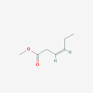 molecular formula C7H12O2 B083825 （Z）-3-己烯酸甲酯 CAS No. 13894-62-7