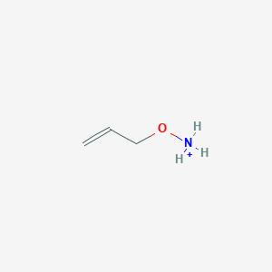 molecular formula C3H8NO+ B8382553 Allyloxyaminium 