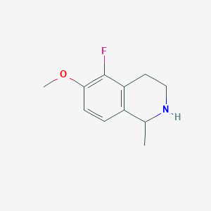 5-Fluoro-6-methoxy-1-methyl-1,2,3,4-tetrahydro-isoquinoline