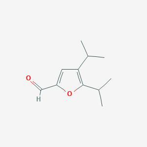 molecular formula C11H16O2 B8382636 4,5-Diisopropylfurfural CAS No. 33554-12-0