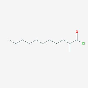 molecular formula C12H23ClO B8382667 2-Methylundecanoyl chloride 