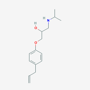 B083827 2-Propanol, 1-((1-methylethyl)amino)-3-(4-(2-propenyl)phenoxy)- CAS No. 13707-90-9