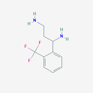 1,3-Propanediamine, 1-[2-(trifluoromethyl)phenyl]-