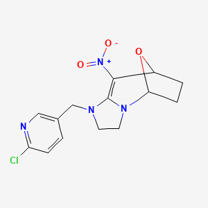 1-((6-chloropyridin-3-yl)methyl)-9-nitro-2,3,5,6,7,8-hexahydro-1H-5,8-epoxyimidazo[1,2-a]azepine