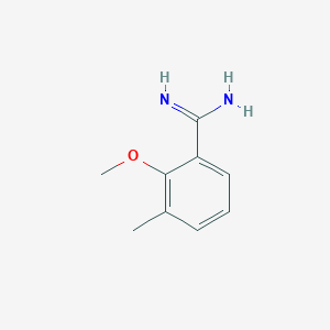 2-Methoxy-3-methylbenzene-1-carboximidamide