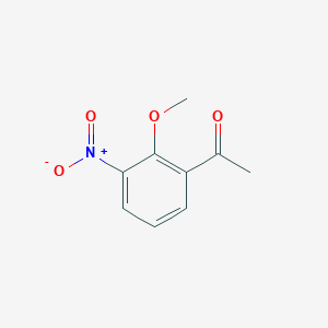 molecular formula C9H9NO4 B8382880 1-(2-Methoxy-3-nitrophenyl)ethanone 