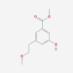 Methyl 3-hydroxy-5-(2-methoxyethyl)benzoate