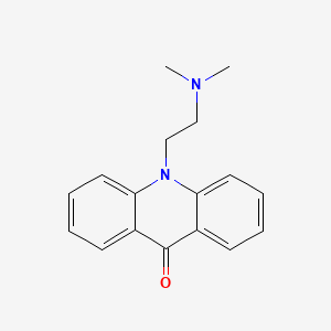 9(10H)-Acridinone, 10-(2-(dimethylamino)ethyl)-
