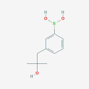 [3-(2-Hydroxy-2-methylpropyl)phenyl]boronic acid