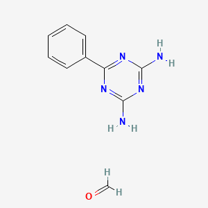 molecular formula C10H11N5O B8383857 (C9-H9-N5.C-H2-O)x- CAS No. 68130-56-3