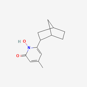 6-(bicyclo[2.2.1]heptan-2-yl)-1-hydroxy-4-methylpyridin-2(1H)-one