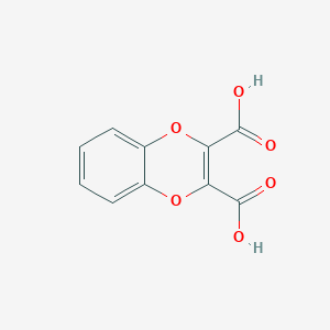 molecular formula C10H6O6 B8384024 1,4-Benzodioxin-2,3-dicarboxylic acid 