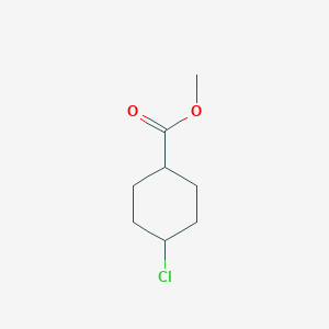 molecular formula C8H13ClO2 B8384053 1-Chloro-4-carbomethoxy cyclohexane 
