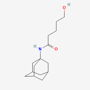 N-adamantyl-5-hydroxypentanamide
