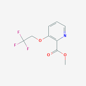 3-(2,2,2-Trifluoro-ethoxy)-pyridine-2-carboxylic acid methyl ester