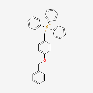 molecular formula C32H28OP+ B8384549 Triphenyl[4-(benzyloxy)benzyl]phosphonium 