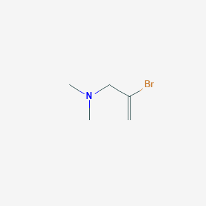 B083847 2-bromo-N,N-dimethylprop-2-en-1-amine CAS No. 14326-14-8