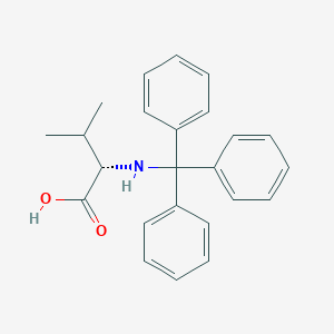 molecular formula C24H25NO2 B8384914 N-trityl-L-valine 