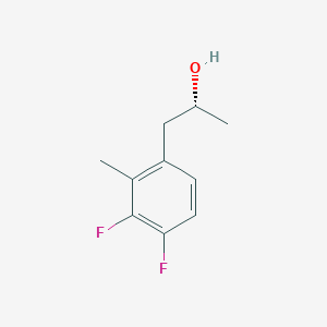 molecular formula C10H12F2O B8385038 (2R)-1-(3,4-difluoro-2-methylphenyl)propan-2-ol 