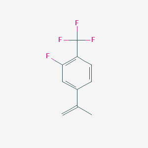 Benzene, 2-fluoro-4-(1-methylethenyl)-1-(trifluoromethyl)-