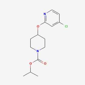 4-(4-Chloro-pyridin-2-yloxy)-piperidine-1-carboxylic acid isopropyl ester