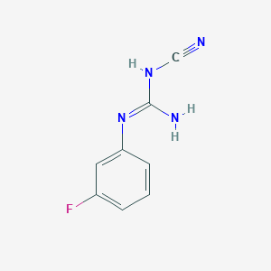 N''-cyano-N-(3-fluorophenyl)guanidine