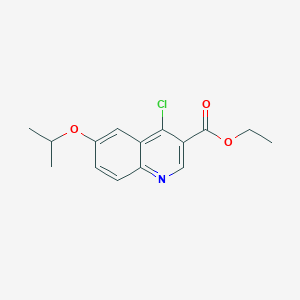 Ethyl 4-chloro-6-isopropoxyquinoline-3-carboxylate