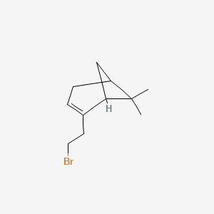 2-(2-Bromoethyl)-6,6-dimethylbicyclo[3.1.1]hept-2-ene