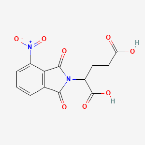 1-(4-Nitro-1,3-dioxoisoindolin-2-yl)propane-1,3-dicarboxylic acid