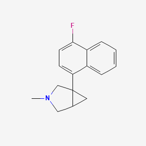 1-(4-Fluoronaphthalen-1-yl)-3-methyl-3-azabicyclo[3.1.0]hexane