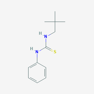 B083852 Urea, 1-neopentyl-3-phenyl-2-thio- CAS No. 15093-39-7