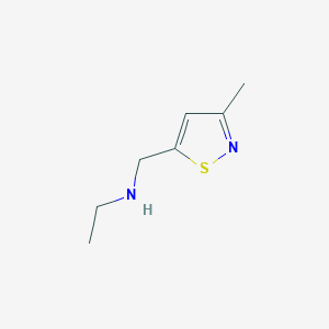 Ethyl-(3-methyl-isothiazol-5-ylmethyl)-amine