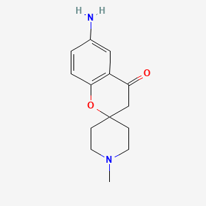 3,4-Dihydro-6-amino-1'-methyl-spiro[2H-1-benzopyran-2,4'-piperidin]-4-one
