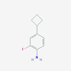 4-Cyclobutyl-2-fluoroaniline