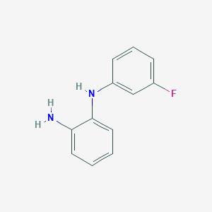 molecular formula C12H11FN2 B8385637 N-(3-fluorophenyl)-o-phenylenediamine 