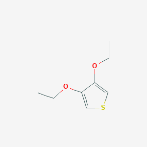 molecular formula C8H12O2S B8385644 3,4-Diethoxythiophene 
