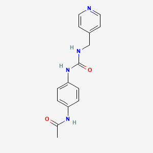 1-(p-Acetamidophenyl)-3-(4-pyridylmethyl)urea