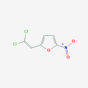 molecular formula C6H3Cl2NO3 B8385696 2-(2,2-Dichlorovinyl)-5-nitrofuran 