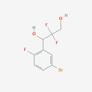 1-(5-Bromo-2-fluorophenyl)-2,2-difluoropropane-1,3-diol