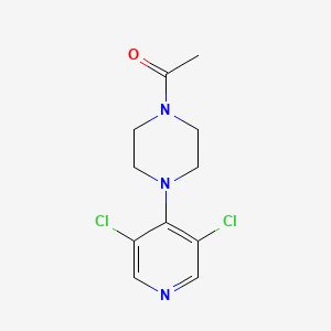 1-(4-(3,5-Dichloropyridin-4-yl)piperazin-1-yl)ethanone