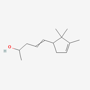 4-Penten-2-ol, 5-(2,2,3-trimethyl-3-cyclopenten-1-yl)-