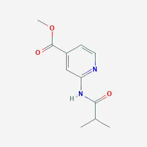 Methyl 2-isobutyramidoisonicotinate