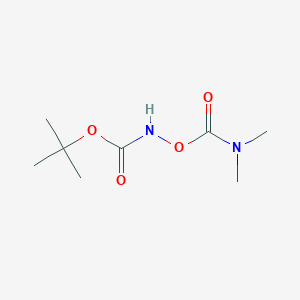 t-Butyl[(dimethylamino)carbonyl]oxycarbamate