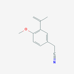 (3-Isopropenyl-4-methoxyphenyl)acetonitrile