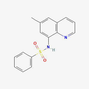 N-(6-Methyl-quinolin-8-yl)-benzenesulfonamide