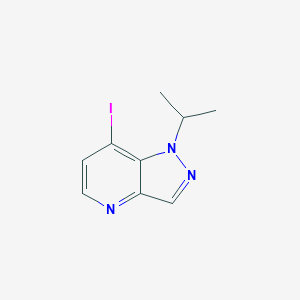 7-iodo-1-isopropyl-1H-pyrazolo[4,3-b]pyridine